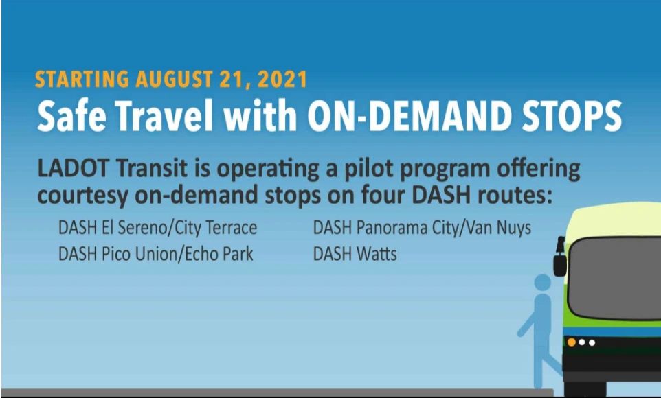 LADOT Launches OnDemand DropOff Pilot for DASH